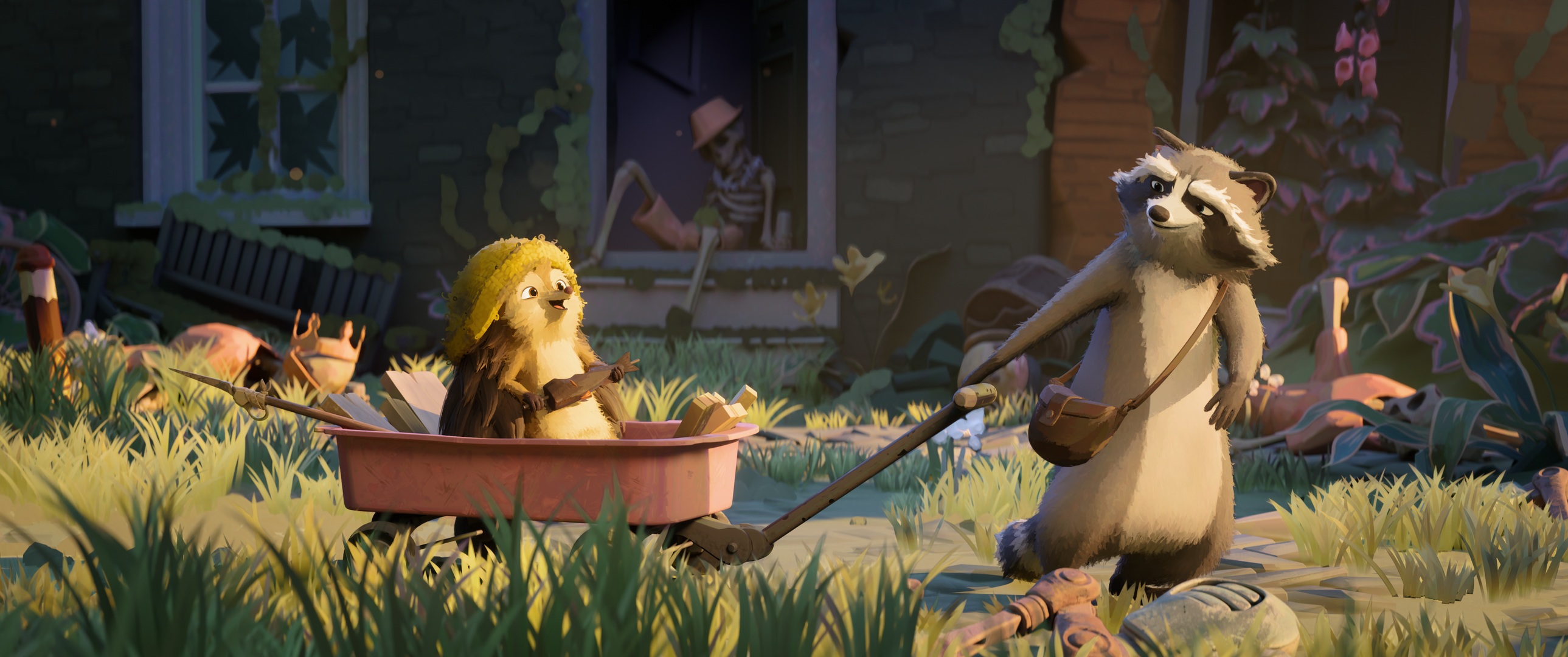 A frame from OVERGROWN teaser