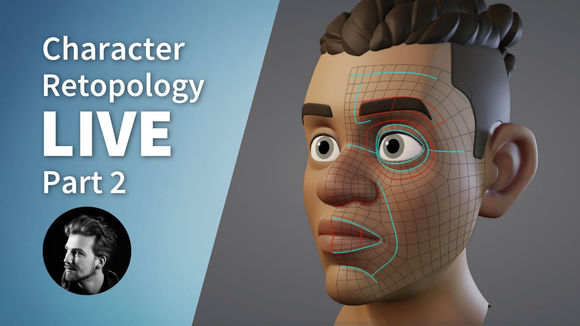 Live: Head Retopology