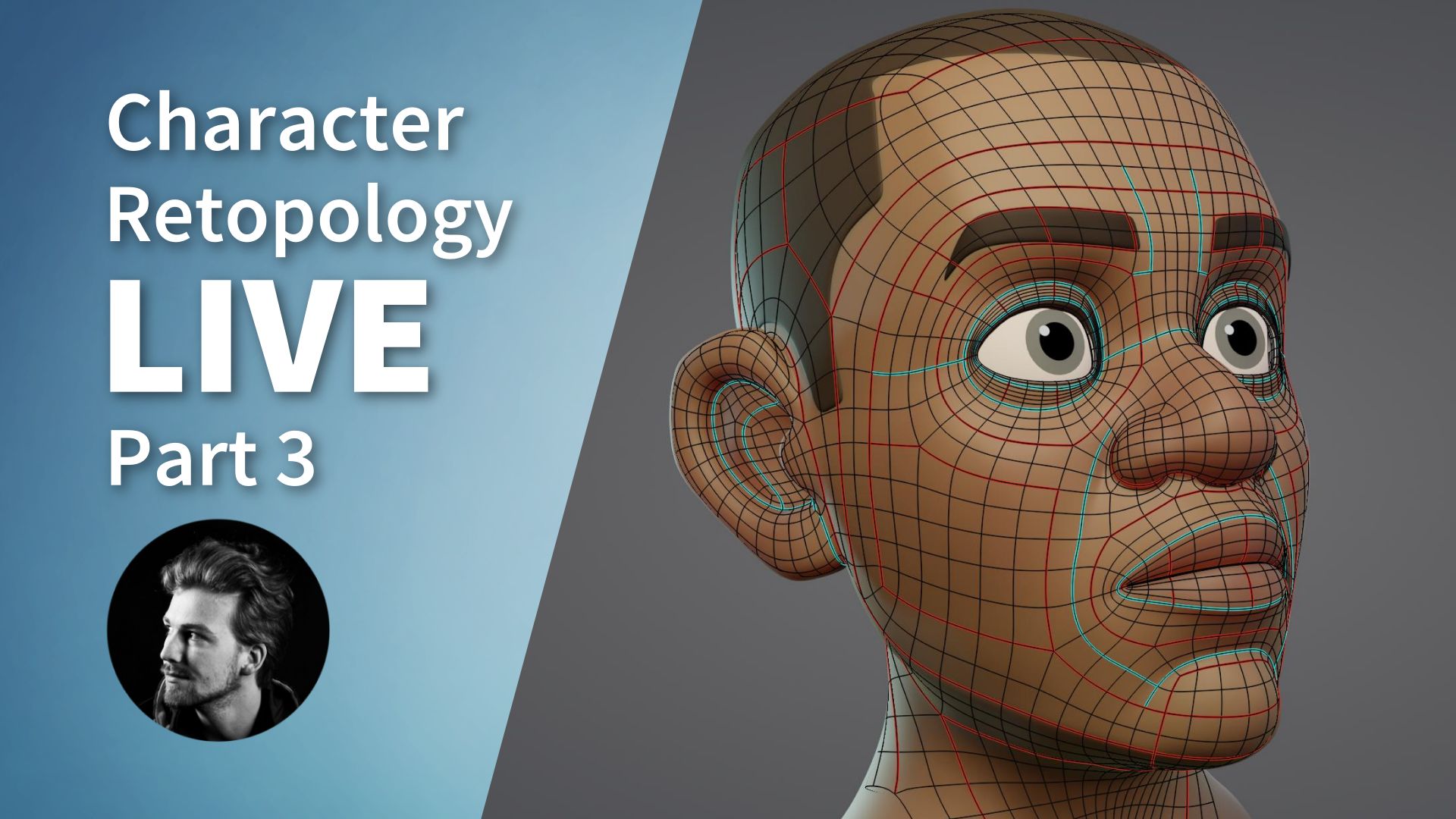 Live: Hair Retopology