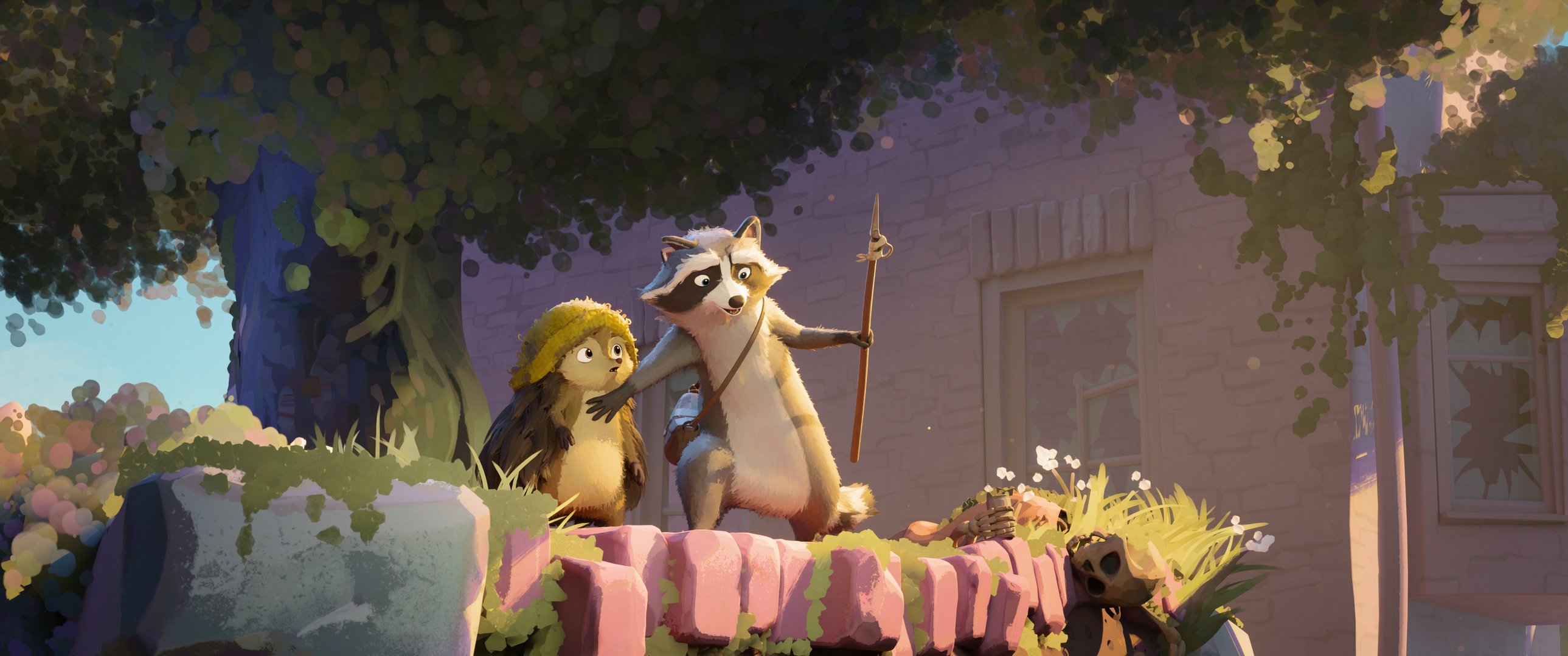 A frame from OVERGROWN teaser