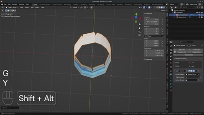 Adding Curve Circle