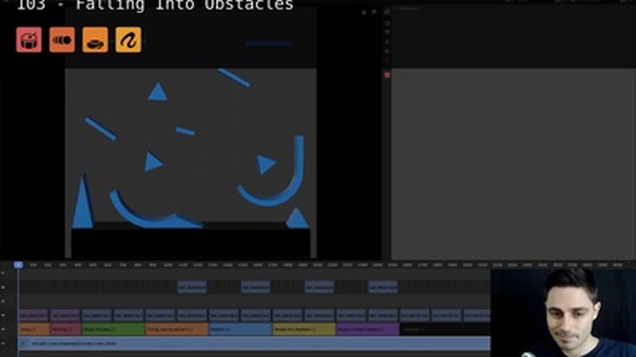 Falling Into Obstacles - Animation Fundamentals - Blender Studio