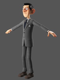 Agent suit textured