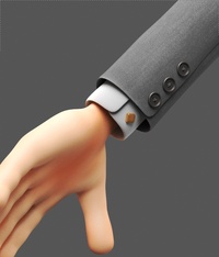 Agent suit texturing - work in progress