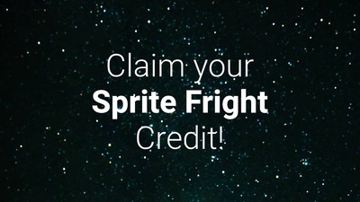 Claim Your Sprite Fright Credit!