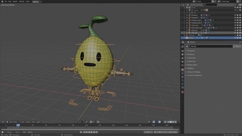 Rigging Pip using Rigify/CloudRig