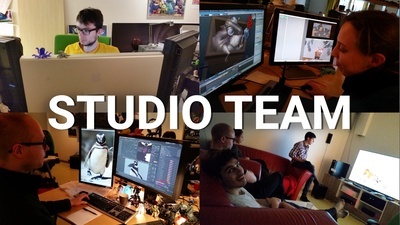 Caminandes team at work