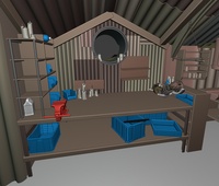 小屋工作台建模流程