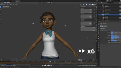 Timelapse: Sculpting Rains final Outfit