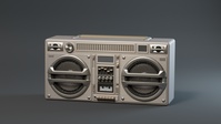 Boombox - Base Shading - Studio