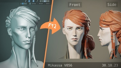 Automatic Model Sheets in Blender