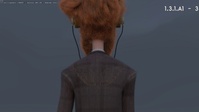 Franck walking away, 3rd draft