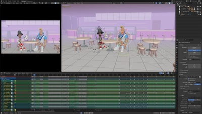 Ice Cream Parlour blend file