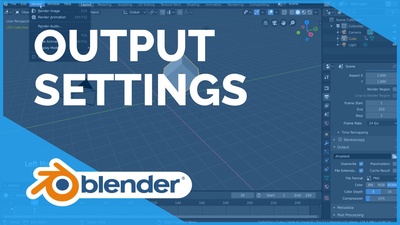 Render Output Settings
