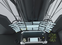 警衛室監視器懸掛系統