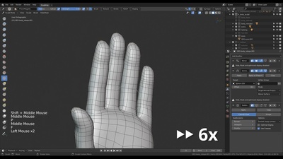 Timelapse: Body Retopology