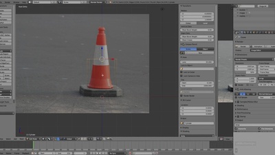 Chapter 01 - Ref Images & Traffic Cone Blockout