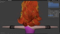 Victoria Hair Rigging