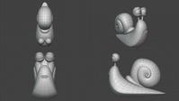 Snail Retopology