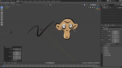 The New GPencil Object Object