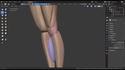 Sculpting the Planar Arms & Legs