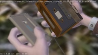 Animation: inserting the cassette tape