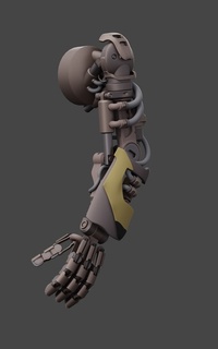 埃納爾-機械手臂建模轉盤1