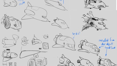 Rocket Sketches