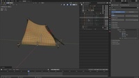Prop rig: Tent & Semi-Collapsed Tent