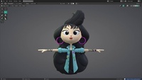 Emily Sculpting #2 (Free Camera)
