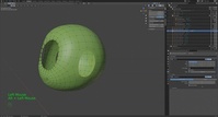 Sprite rig helper face mesh - creation - timelapse 6/11