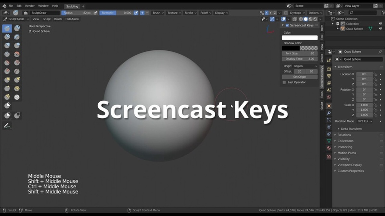 Screencast Keys - Stylized Character Workflow - Blender Studio