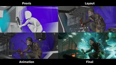 Charge - Quadsplit Edit Progression