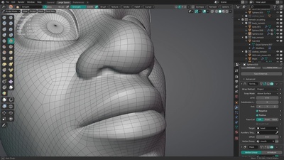 Timelapse: Remeshing & Adjusting Snow