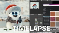 Timelapse: Berry Xmas Hat
