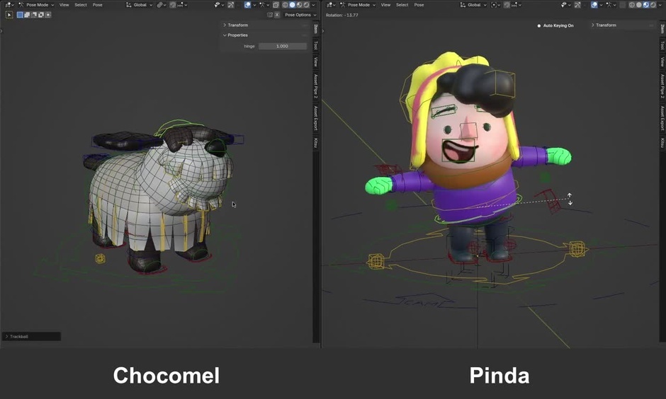 Character Rigging for Project DogWalk – Blog — Blender Studio