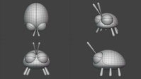 Ladybug Retopology