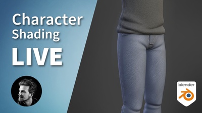 Live: Textures & Procedural Eyes