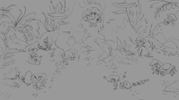 Sprite village sketch 1