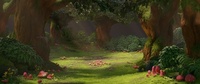 Mushroom Grove - camera dolly-in test 2
