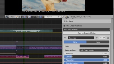 Blender Development during Llamigos