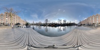 Outside the Blender Institute: HDR enviro map (jpg)