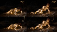 abyss - GP brush strokes smears comparison