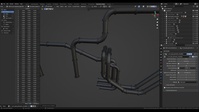 Geometry Nodes Pipe Generator
