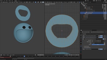 Blender 會議 2023 檔案：使用 GeoNode 進行綁定