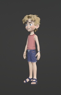 風暴雕刻渲染視角