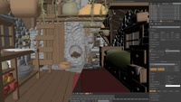 Hut Blocking blend file