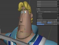 Rex Face Rigging: Chin Resists Jaw