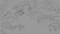 Sprite village sketch 3