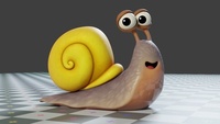 Mr. Snail: Shading - Final